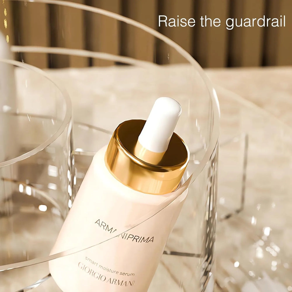 Light Luxury 360° Rotating Tabletop Cosmetics Storage Box Cosmia