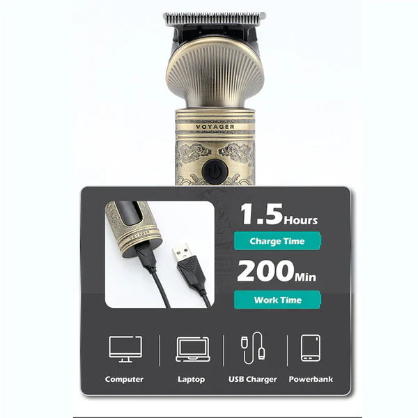 VGR V-962 Metal Professional Hair & Beard Clipper For Men VGR
