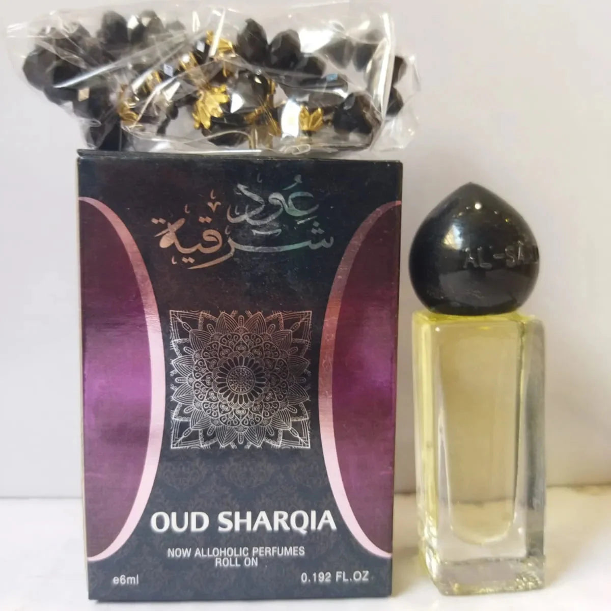 Oud Sharqia Attar With Tasbeeh 6ml Cosmia