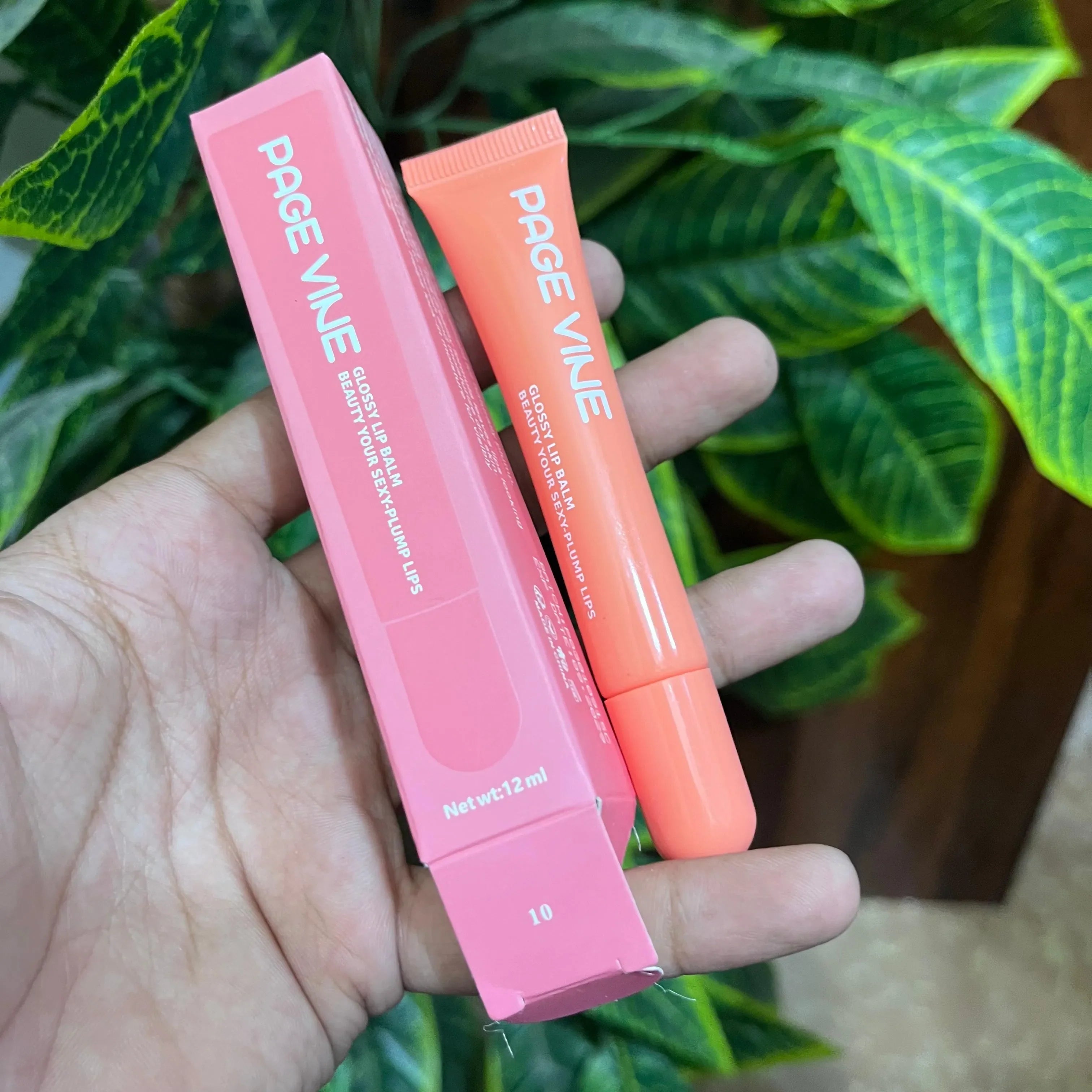 Page Vine Peptide Lip Gloss - 12ml Page Vine
