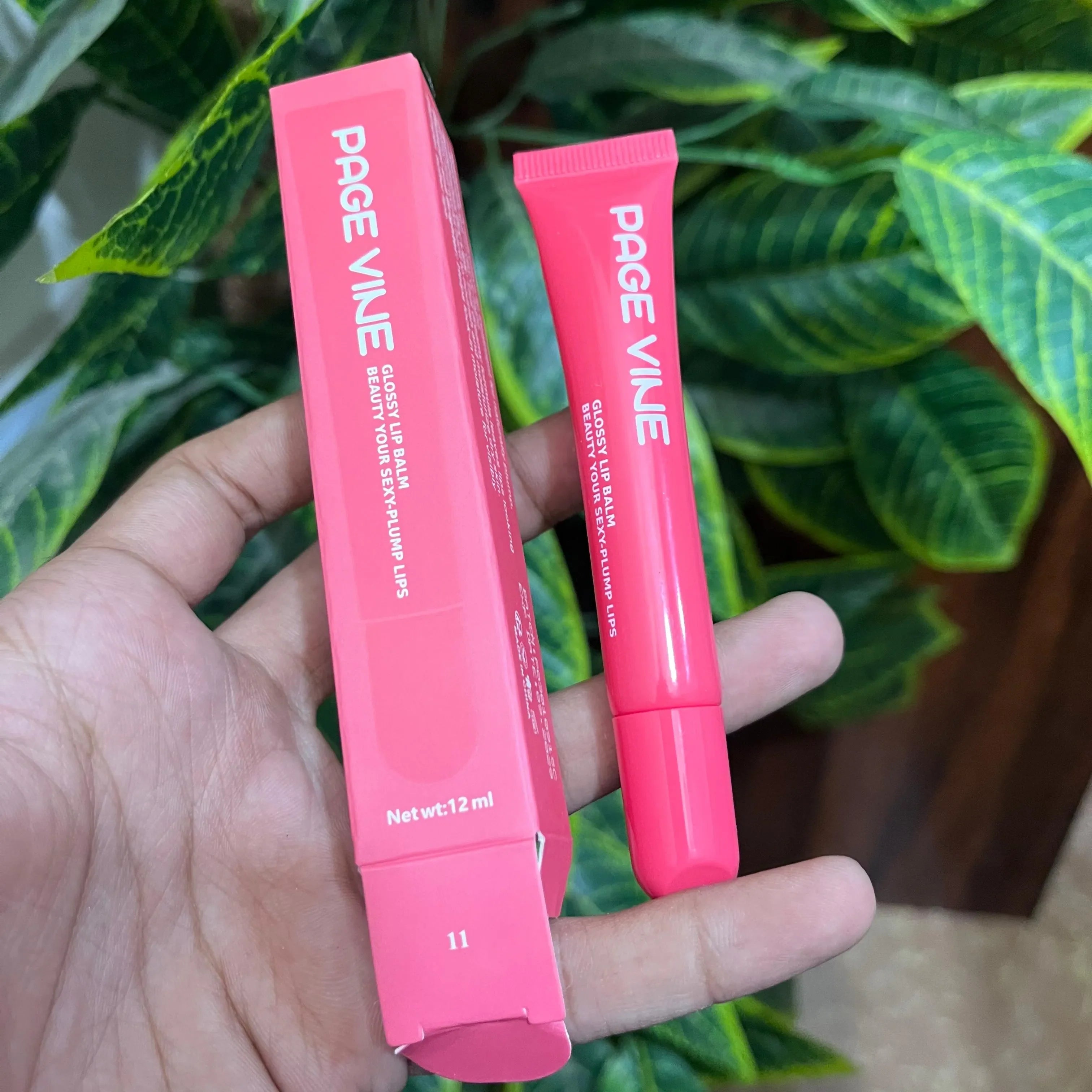 Page Vine Peptide Lip Gloss - 12ml Page Vine