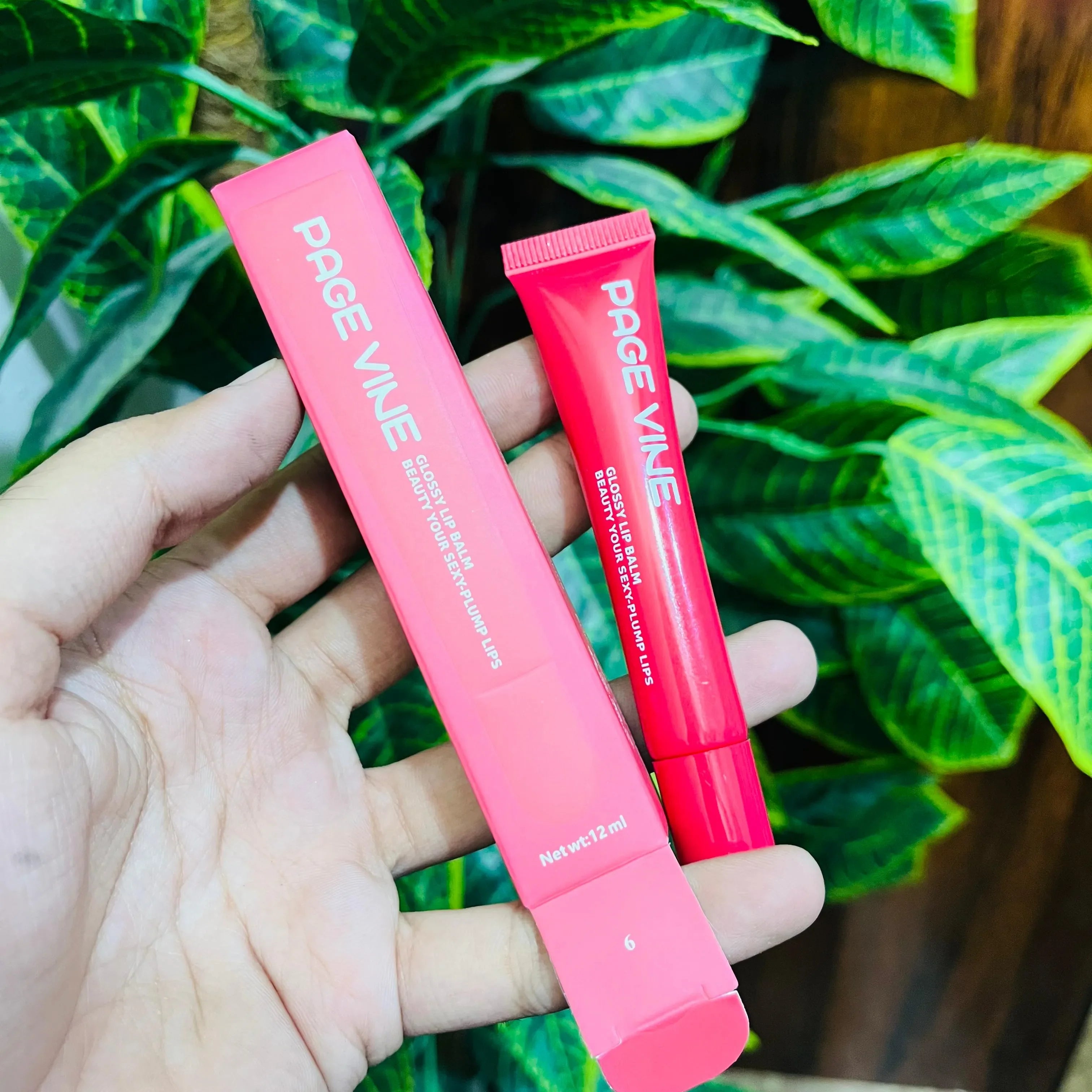 Page Vine Peptide Lip Gloss - 12ml Page Vine