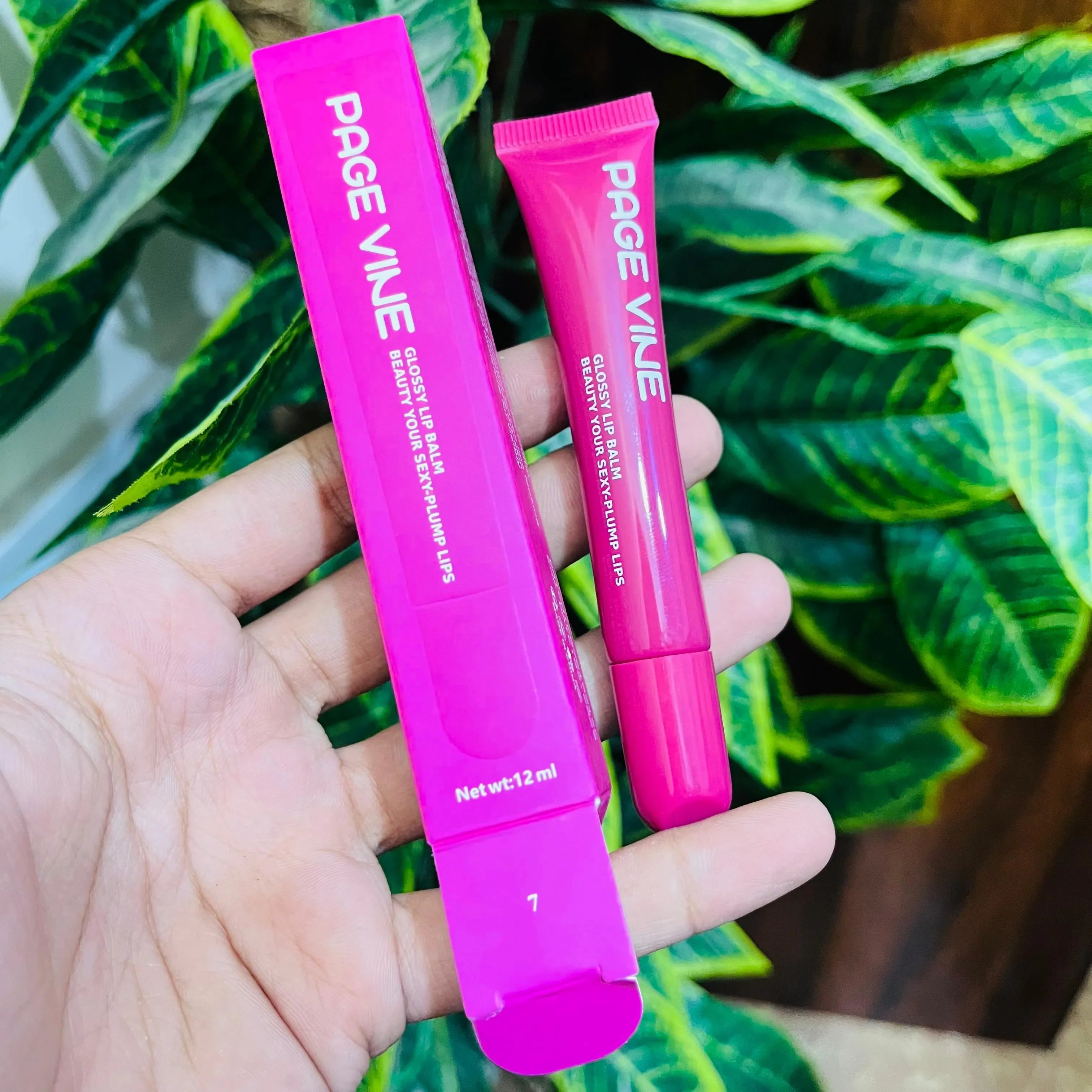 Page Vine Peptide Lip Gloss - 12ml Page Vine