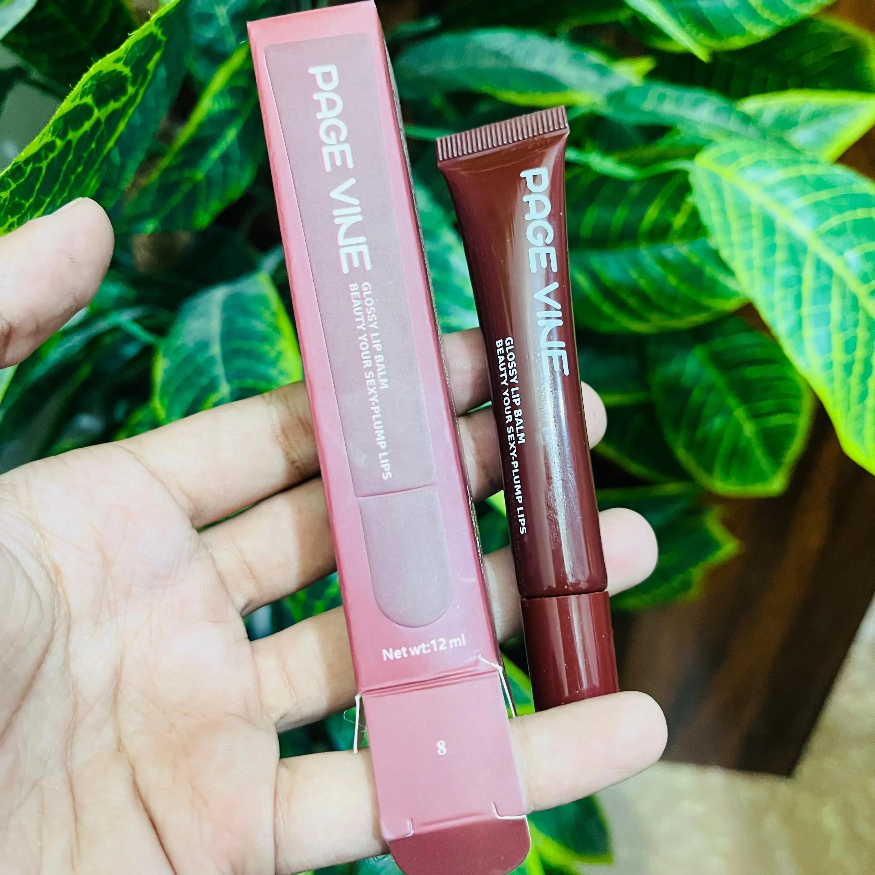 Page Vine Peptide Lip Gloss - 12ml Page Vine