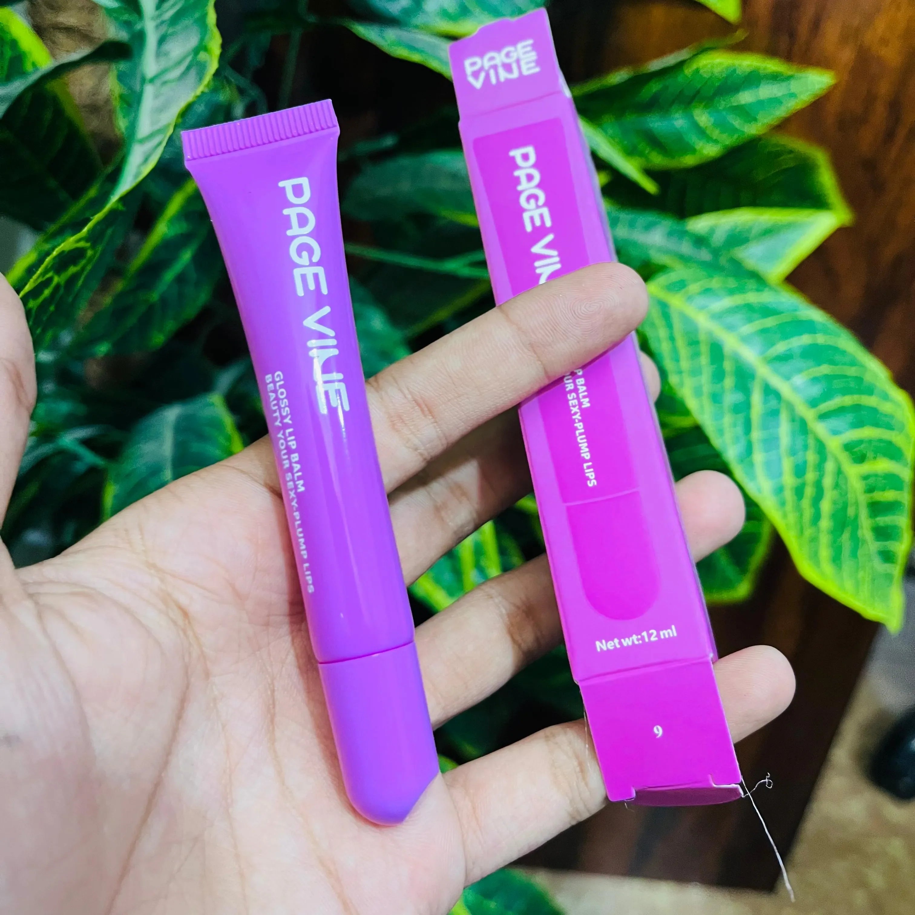 Page Vine Peptide Lip Gloss - 12ml Page Vine