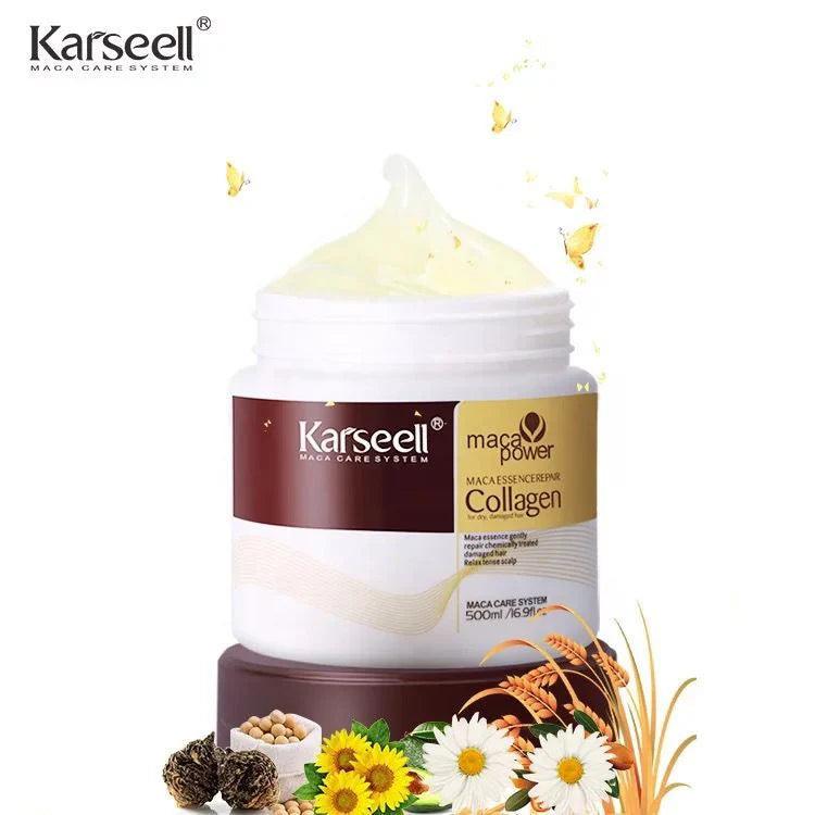 Karseell Collagen Hair Treatment Deep Repair Conditioning Argan Oil Hair Mask - 500ml Karseell