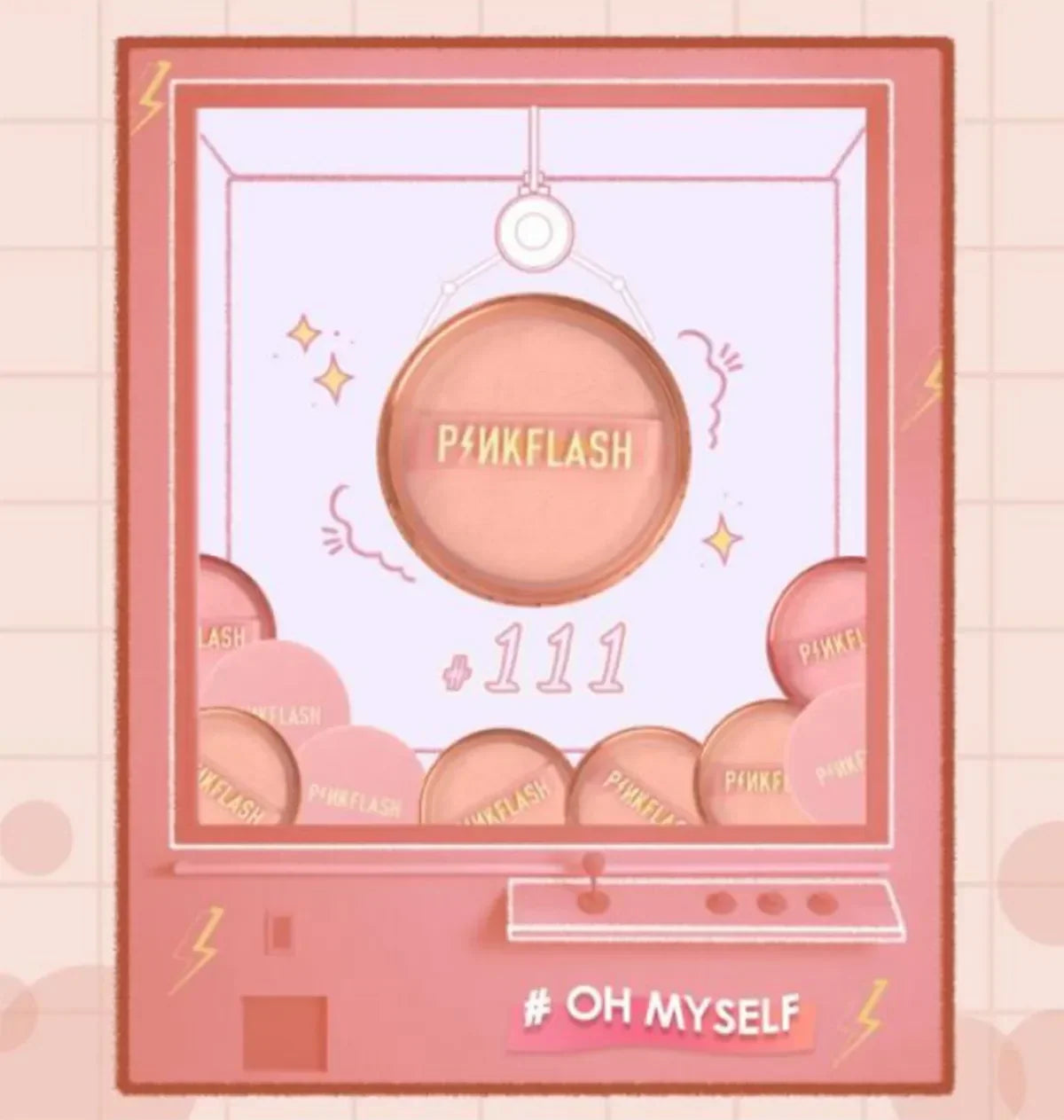 PINKFLASH Oil Control Matte Waterproof Long Lasting Sweat Proof Loose PINKFLASH