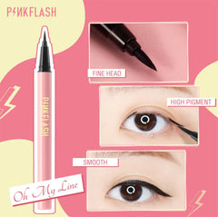 PINKFLASH Professional Long-Lasting Waterproof Liquid Quick Dry Eyeliner 0.8ml PINKFLASH
