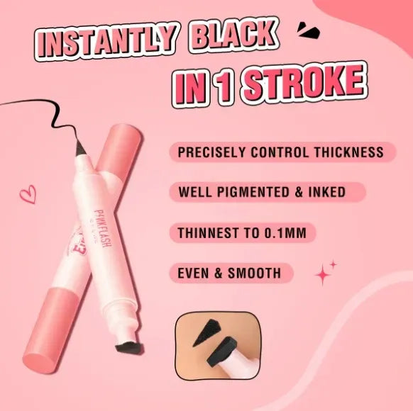 PINKFLASH Stamp Eyeliner – Waterproof Wing Stamp & Liquid Pen PINKFLASH