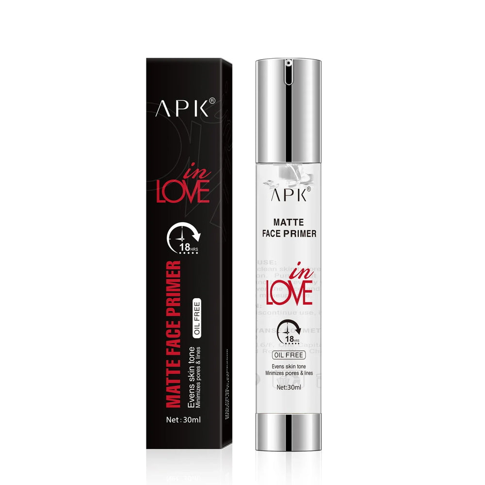 APK Matte Face Primer – Long-Lasting Oil-Free Makeup Base - 30ml APK