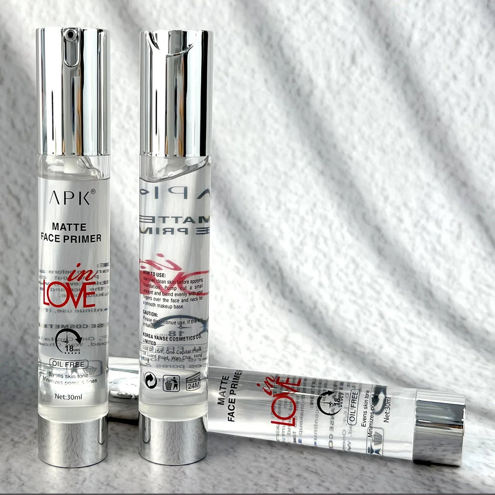 APK Matte Face Primer – Long-Lasting Oil-Free Makeup Base - 30ml APK