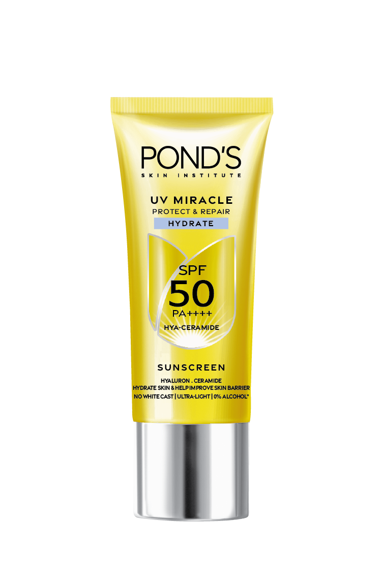 Ponds UV Miracle Hydrate Spf 50 Sunscreen 50g Ponds