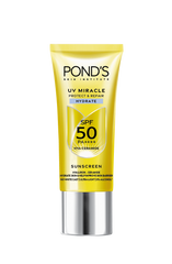 Ponds UV Miracle Hydrate Spf 50 Sunscreen 50g Ponds