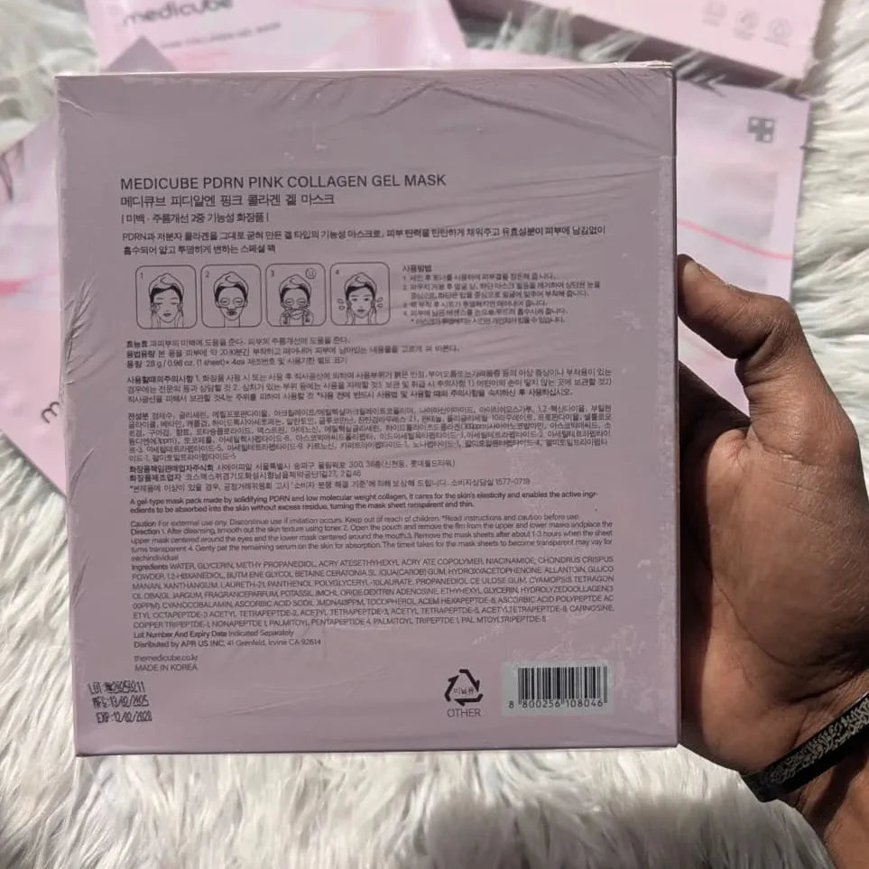 Medicube PDRN Pink Collagen Gel Mask - 28g Medicube