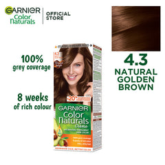 Garnier - Color Naturals Hair Colors - 4.3 Natural Golden Brown Garnier