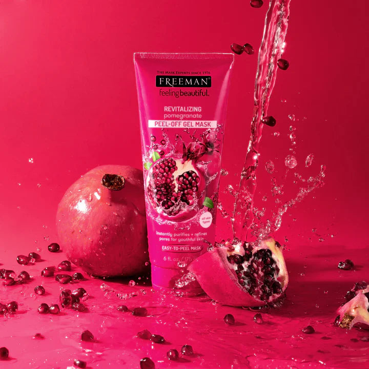 Freeman Revitalizing Pomegranate Peel-Off Gel Mask 75ml Freeman