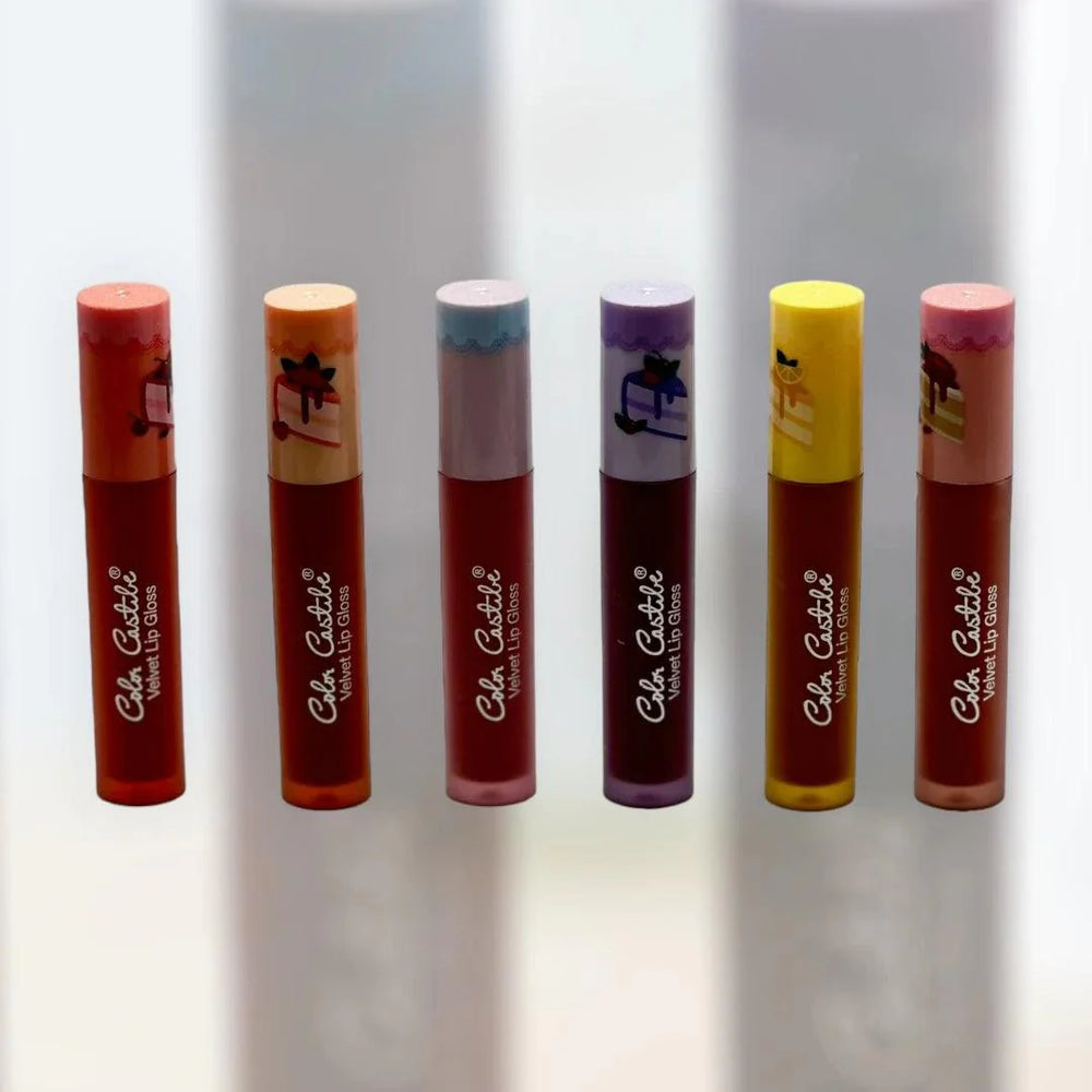Color Castle Liquid Lipstick - 6 Pcs Color Castle