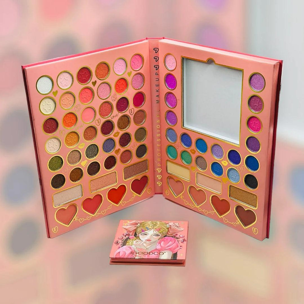 70 Color Cute Girl Eyeshadow Palette Mocallure