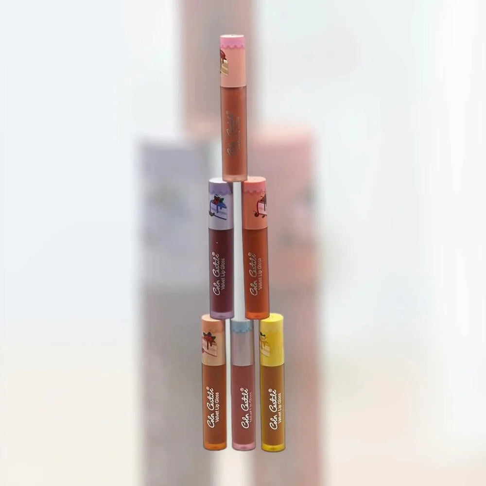 Color Castle Liquid Lipstick - 6 Pcs Color Castle