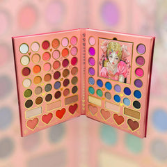 70 Color Cute Girl Eyeshadow Palette Mocallure