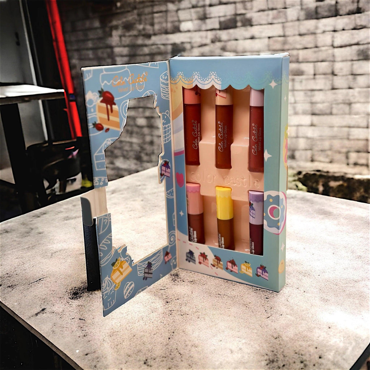Color Castle Liquid Lipstick - 6 Pcs Color Castle