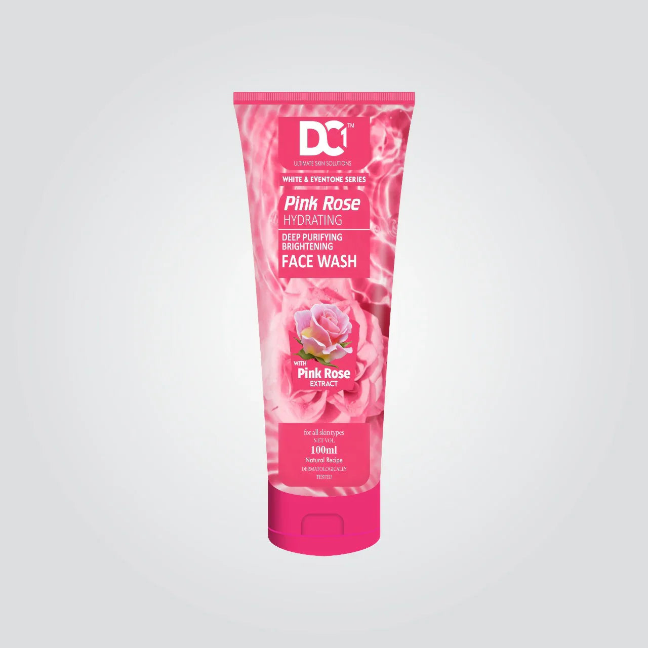 DC Ultimate Facial Series Pink Rose Hydrating Face Wash 150ml DC1