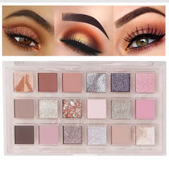 Muicin Pink Rose Quartz Eyeshadow Palette Muicin
