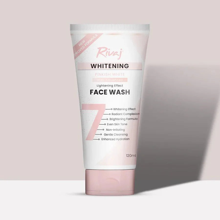 Rivaj Pinkish Whitening Face Wash - 120ml Rivaj