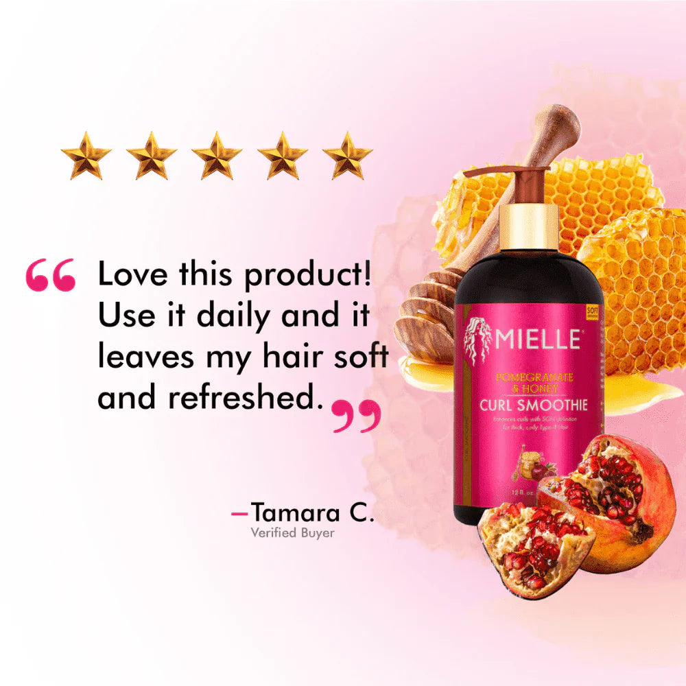 Mielle Pomegranate & Honey Curl Smoothie Shampoo - 355ml Mielle