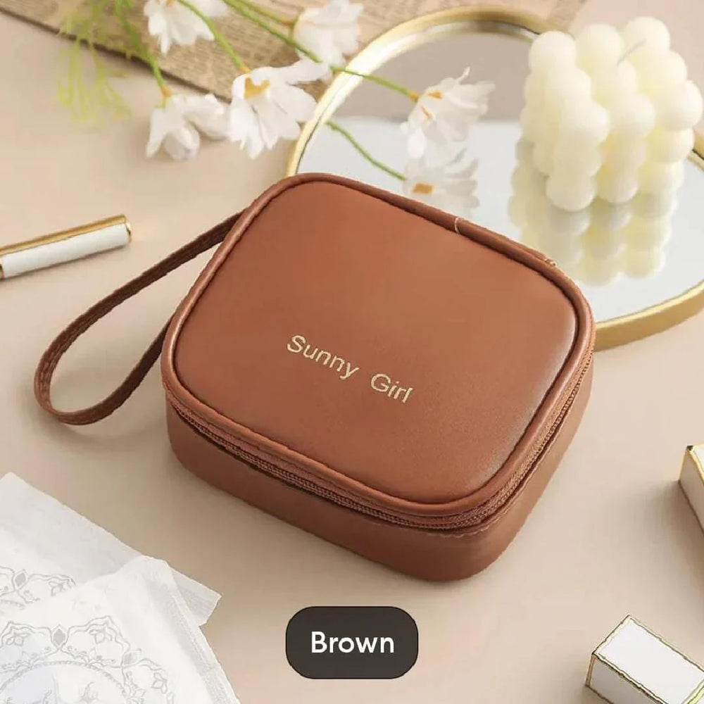 Portable Mini Bags PU Compact Cosmetic Organizer Cosmia