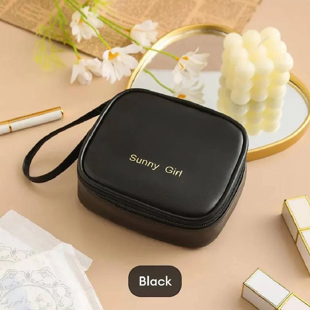 Portable Mini Bags PU Compact Cosmetic Organizer Cosmia