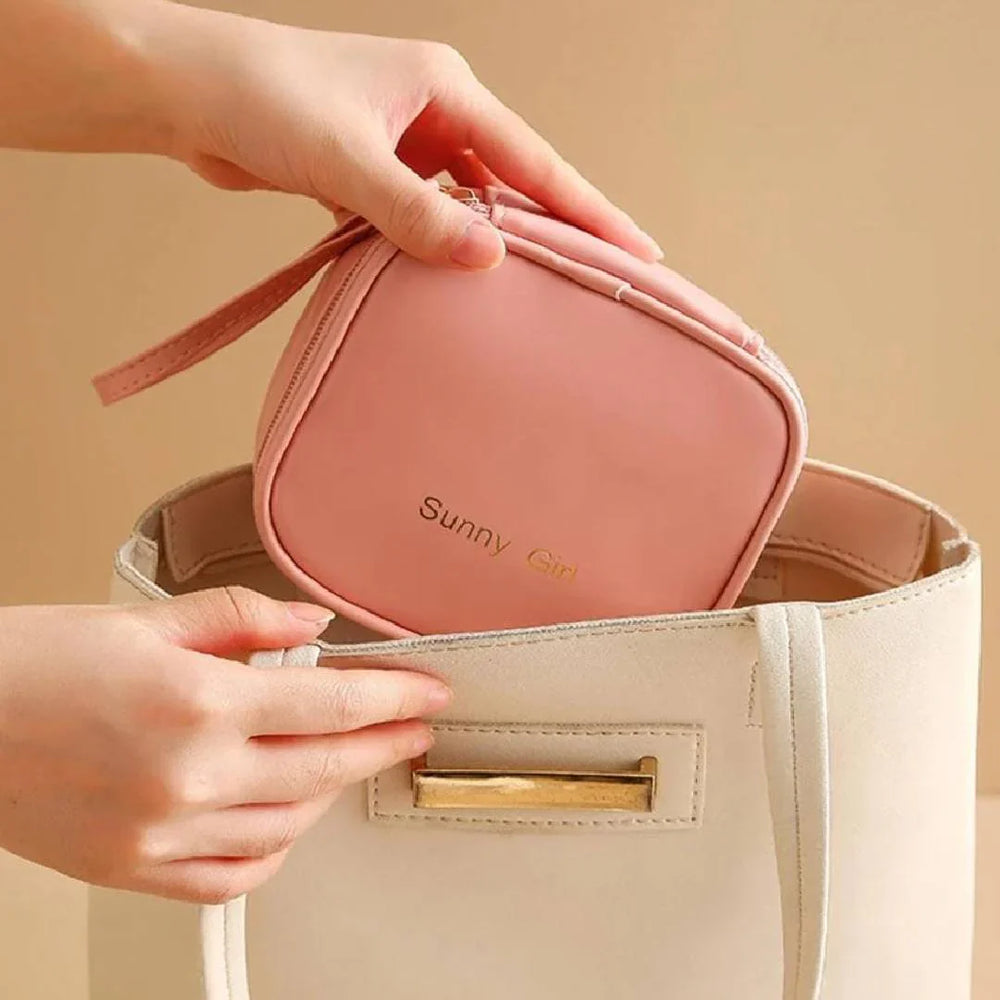 Portable Mini Bags PU Compact Cosmetic Organizer Cosmia
