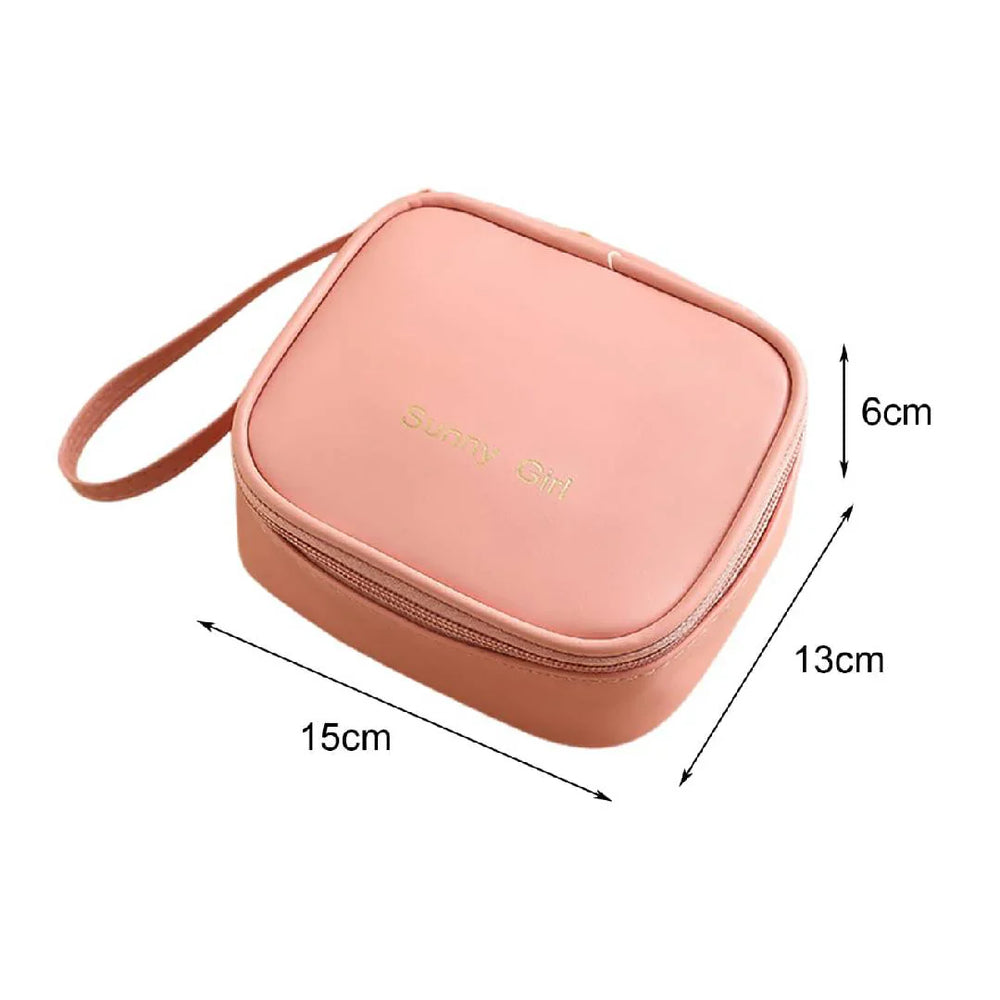 Portable Mini Bags PU Compact Cosmetic Organizer Cosmia