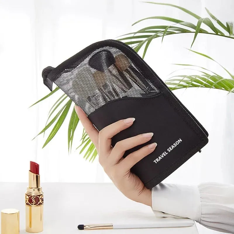 Portable Transparent Cosmetic Organizer Cosmia