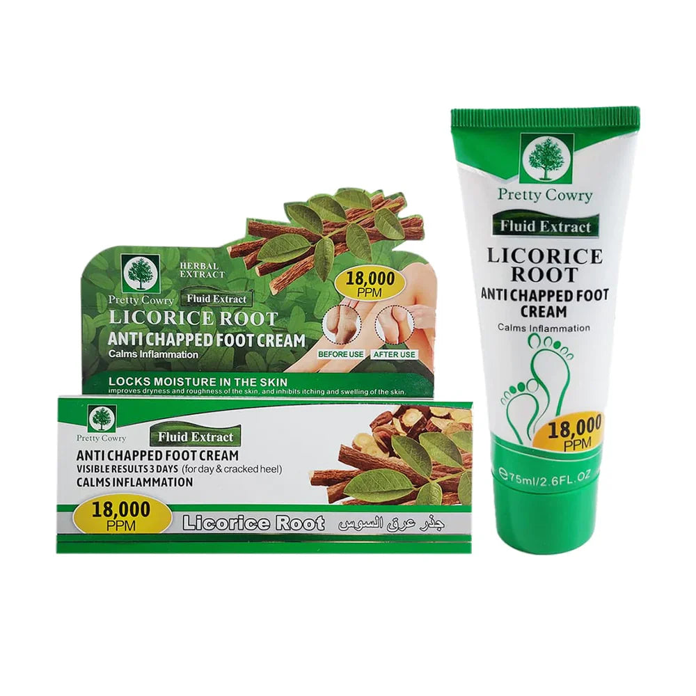Pretty Cowry Licorice Root Foot Repair Cream - 100gm Pretty Cowry