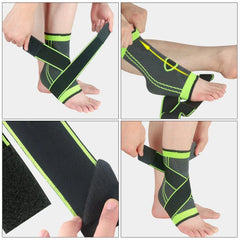 Adjustable compression ankle support brace - 1 Pcs Cosmia.pk
