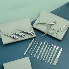 Professional Portable Manicure Pedicure Tool Kit With Folding Case Cosmia.pk