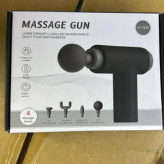 Professional Deep Tissue Massage Gun – 4 Heads Cosmia.pk