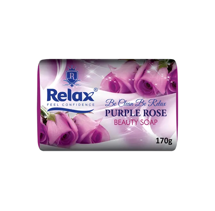 Relax Purple Rose Beauty Soap  - 170gm Relax