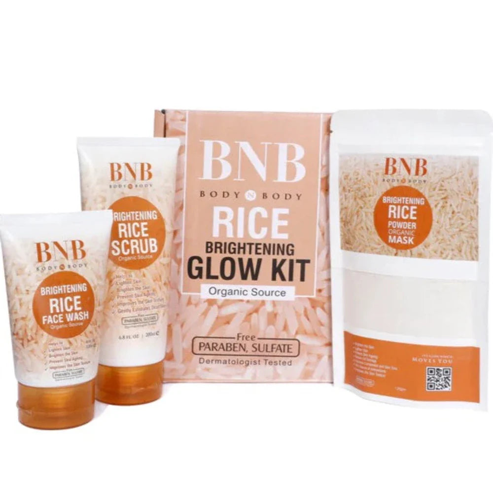 BNB Rice Extract Bright & Glow Kit (Original) BnB