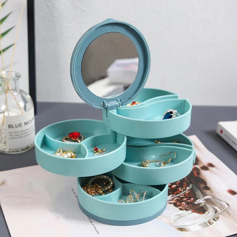 Jewelry Storage Box Multi‑Layer Organizer Cosmia.pk