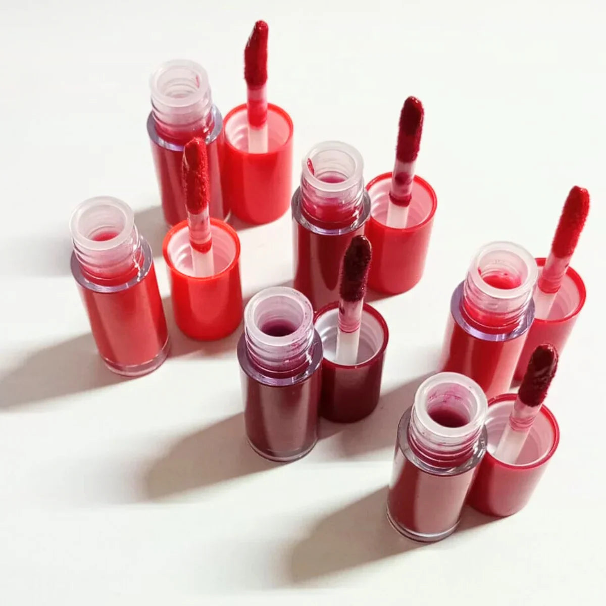 Qoiden Rose Mini Lipgloss Set Red - 6Pcs Qoiden Rose