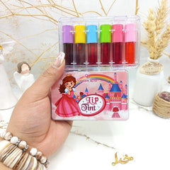 Qoiden Rose QR Doll 6pcs Lip Tint Box Qoiden Rose