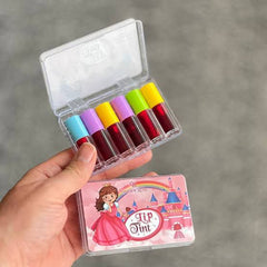 Qoiden Rose QR Doll 6pcs Lip Tint Box Qoiden Rose