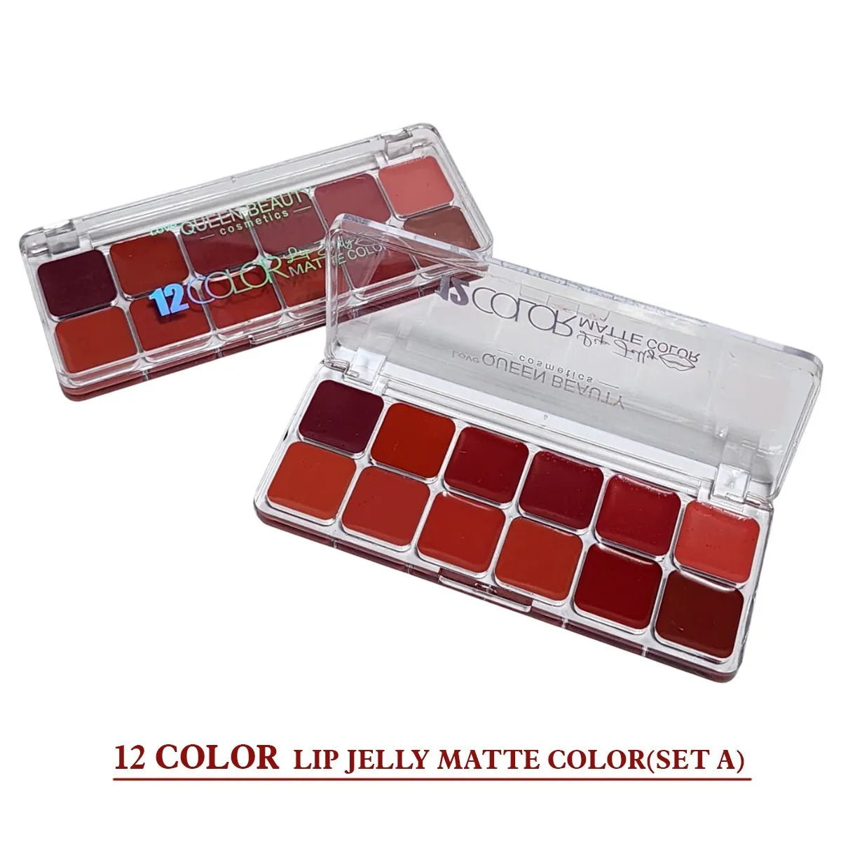 Queen beauty 12 Color Lipstick Palette Queen beauty