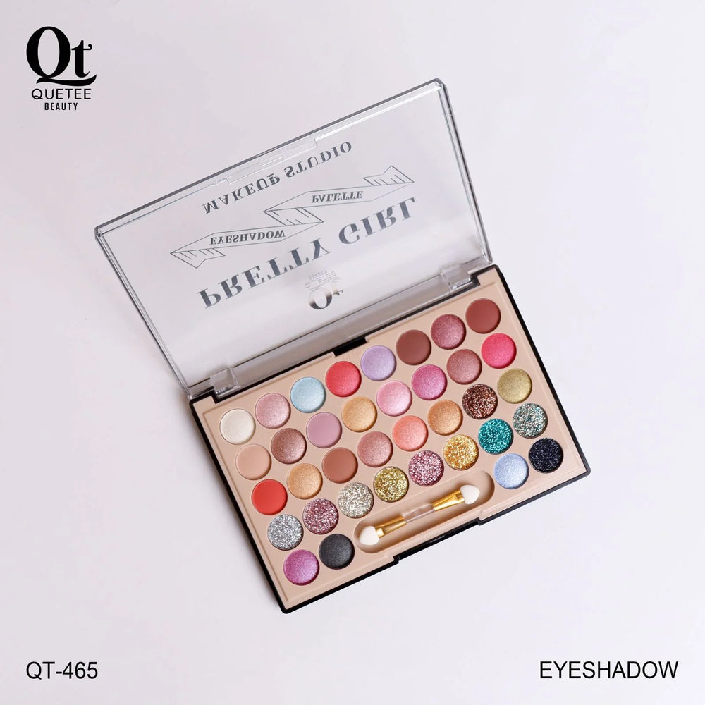 Quetee Beauty shimmer,Matte & glitter Eye Shadow Kit 36 Colors Quetee