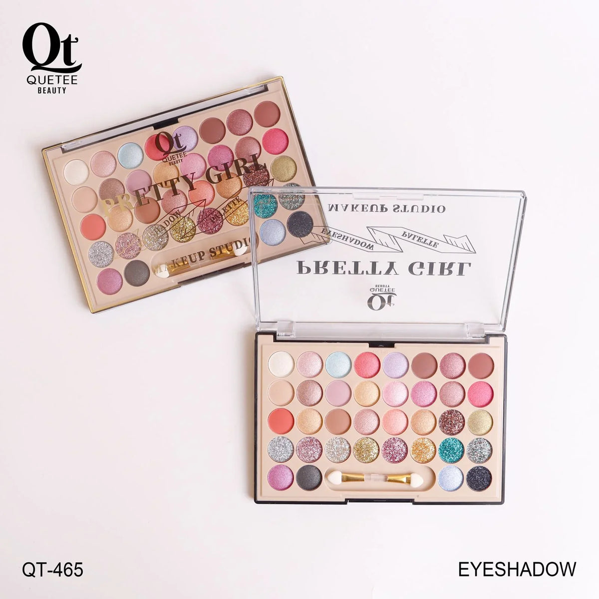 Quetee Beauty shimmer,Matte & glitter Eye Shadow Kit 36 Colors Quetee