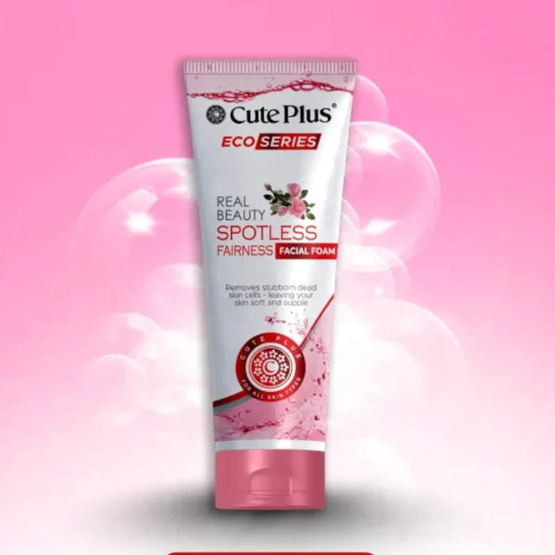 Cute Plus Eco Series Real Beauty Facial Foam - 100ml Cute Plus