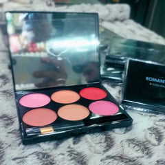 6 Colors ROMANTIC COLOR Blusher Palette Romantic Color