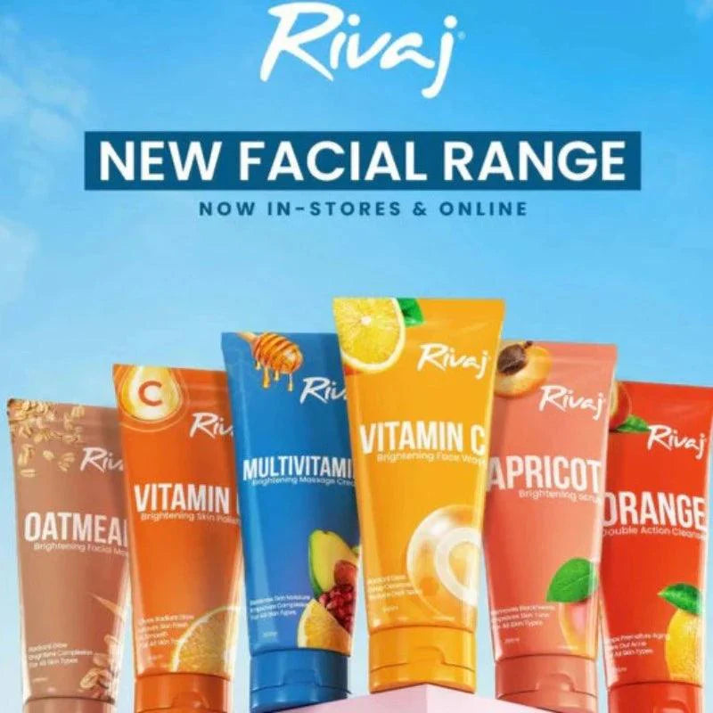 Rivaj Facial Kit - 200ml Each Rivaj